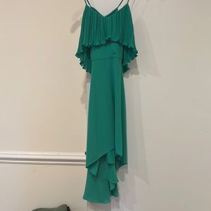 HALSTON size 10 women’s dress in Emerald green